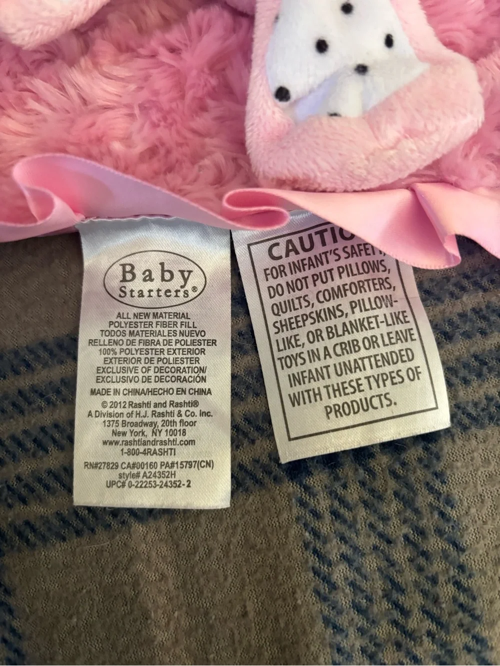 Baby Starters soft pink